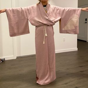 Traditional Japanese kimono